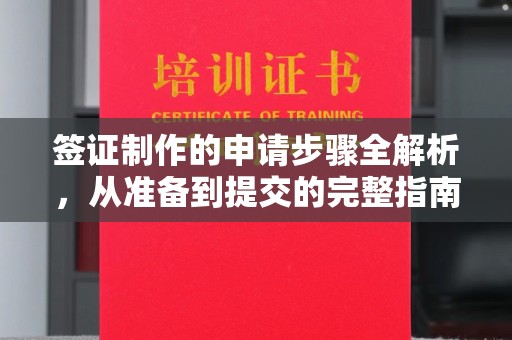 南平签证制作的申请步骤全解析，从准备到提交的完整指南