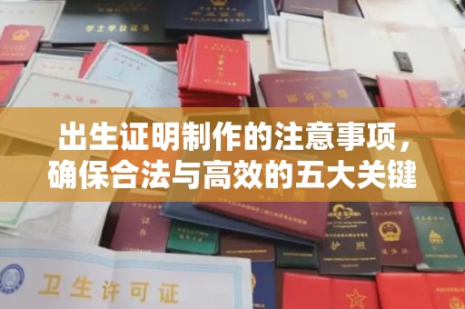 南平出生证明制作的注意事项，确保合法与高效的五大关键点