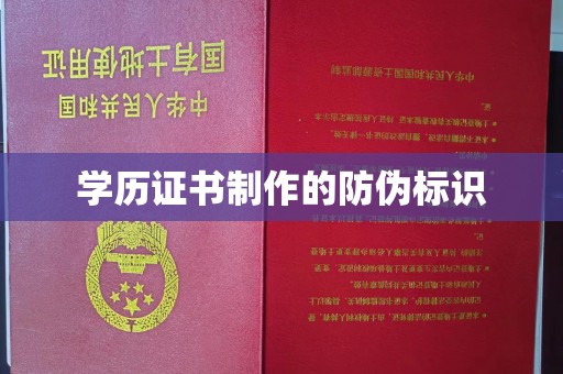 南平学历证书制作的防伪标识