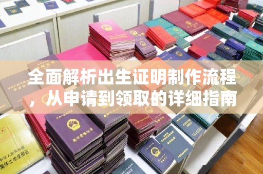 南平全面解析出生证明制作流程，从申请到领取的详细指南