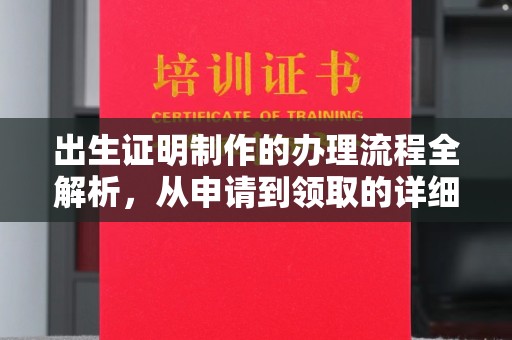 南平出生证明制作的办理流程全解析，从申请到领取的详细指南