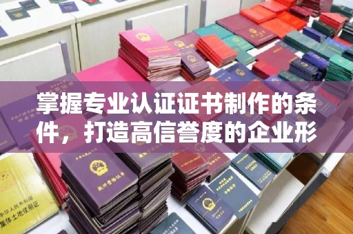 南平掌握专业认证证书制作的条件，打造高信誉度的企业形象